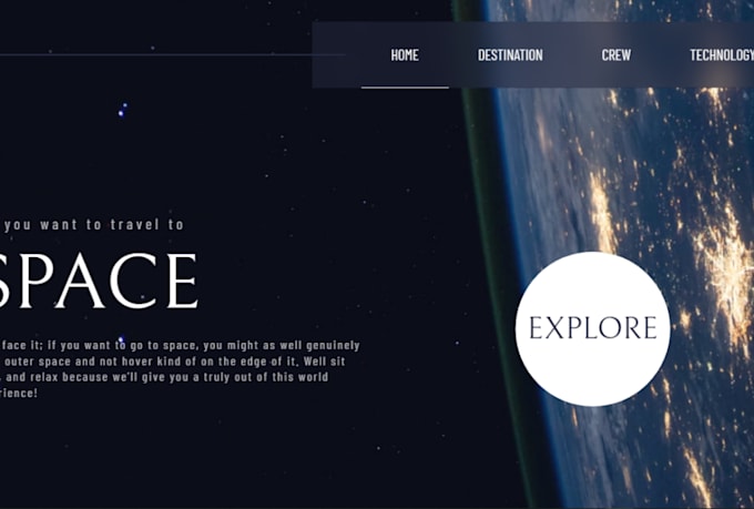 do frontend web development in HTML CSS javascript